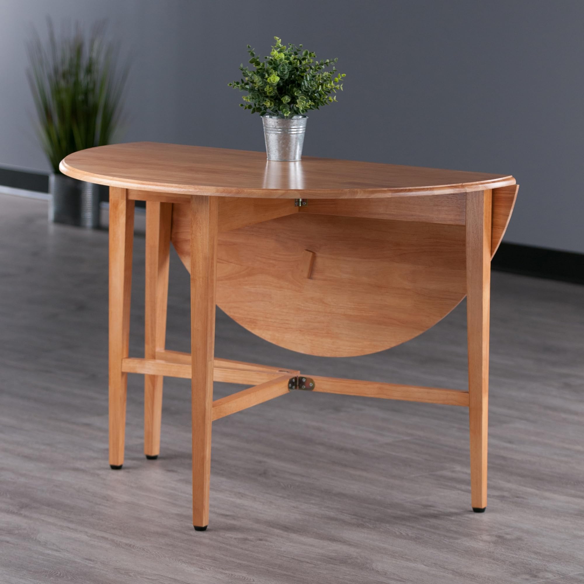 Winsome Wood 42-Inch Round Drop Leaf Table : Amazon.ca: Home